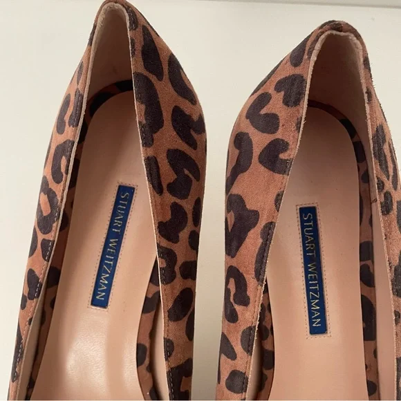 Stuart Weitzman Leopard Print Heels - Picture 7 of 10